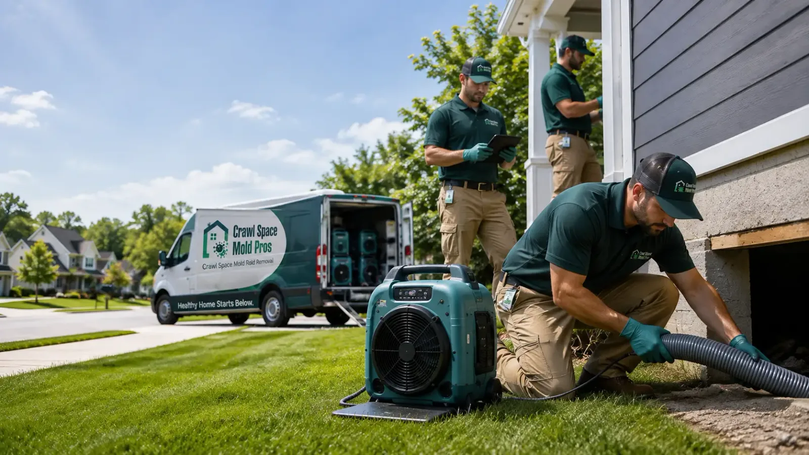 Crawl Space Mold Removal in Eddyville, KY